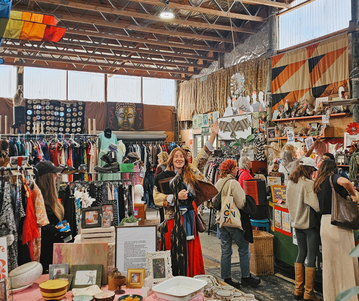 Ethically Kate at Wastebusters in Wānaka NZ